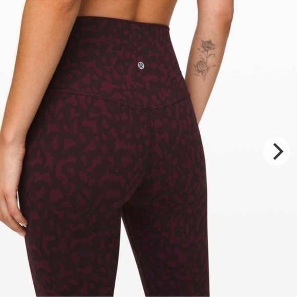 Lululemon Align Formation Camo Dark Adobe Multi Legging - Picture 1 of 11